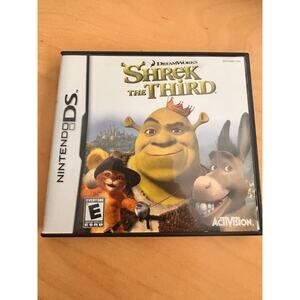 Shrek the Third Nintendo DS Game Complete With Case Tested